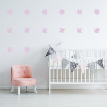 Purple Stars Wall Decals